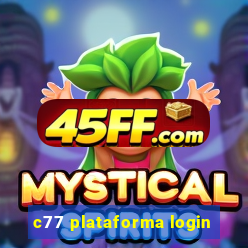c77 plataforma login